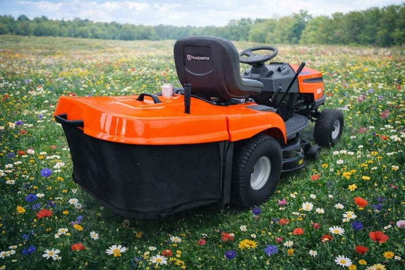 Traktorek kosiarka Husqvarna 17KM KOHLER