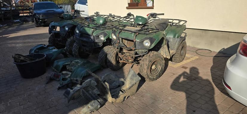 Quad Kawasaki Brute Force KVF 300 ! 2017r! Kymco Mxu! Pakiet 3 sztuki!