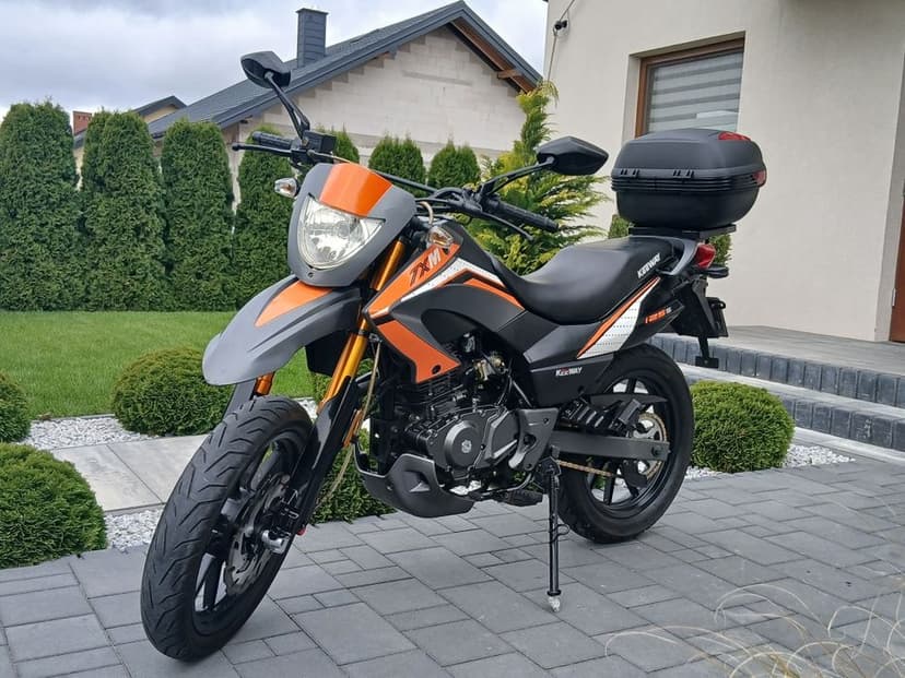 Supermoto Keeway TX 125 Adventure  jak KTM Duke. Super Stan