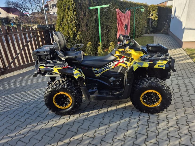 Quad Can Am Outlander 1000 MAX XTP - zarejestrowany! Pług! 6750 km !