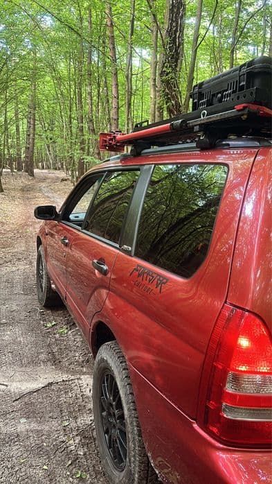 Subaru forester sg 2.0 XT turystyka offroad lift panorama skory auto