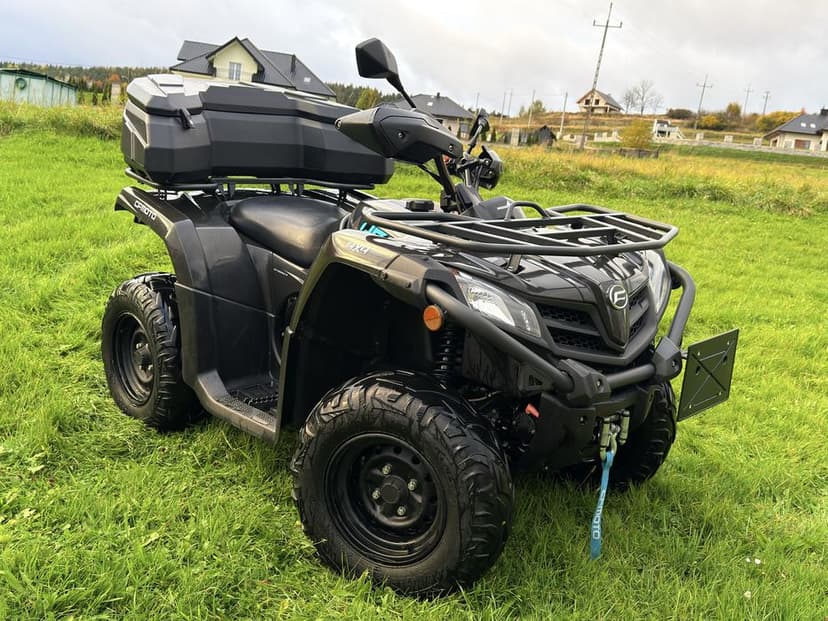 cfmoto Cforce rejestracja homologacja