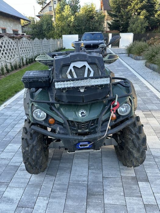 Quad Can Am outlander 570 xu + pług na zime FVat