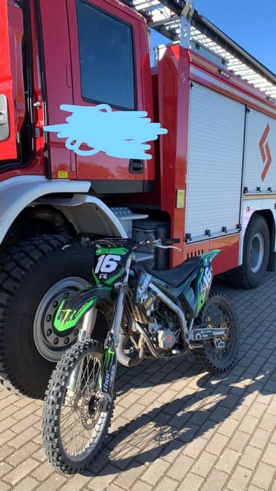 Cross Kawasaki kx125 2004
