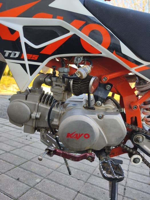 Motocykl Kayo 125 td mini cross dla dzieci