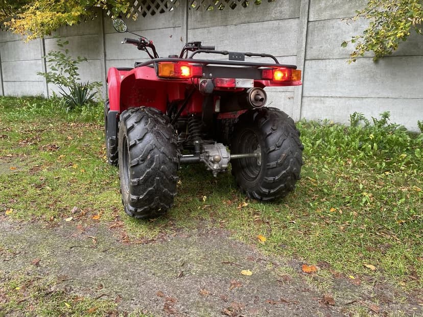 Yamaha bruin grizzly 350 homologacja