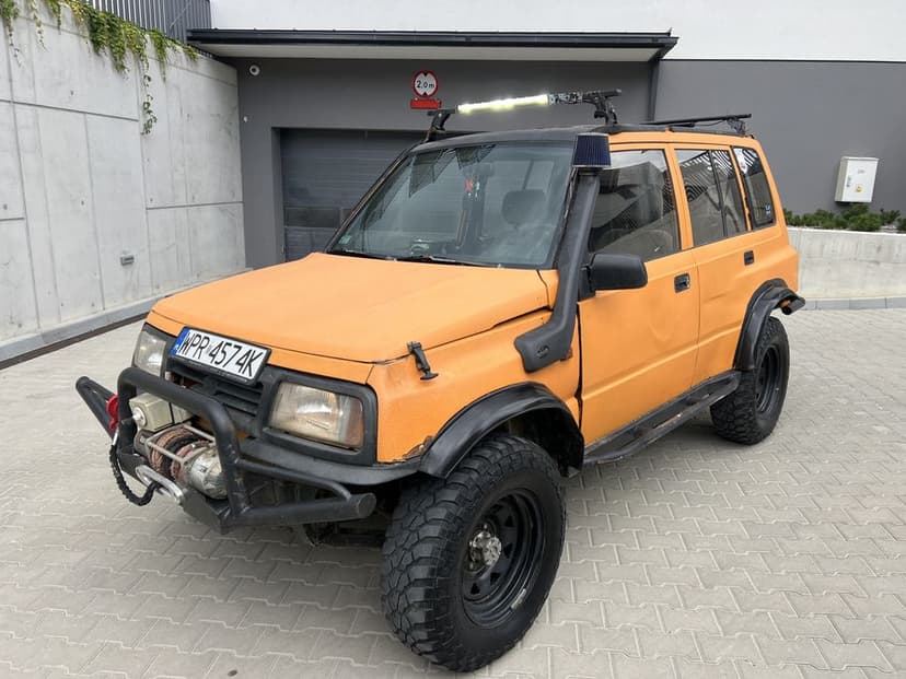 Vitara 1.6 + LPG LIFT Koła M/T Stalowe Mosty Reduktor Raptor