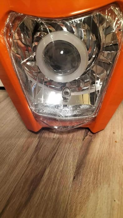 Reflektor LED motocyklowy do ktm exc xc sx  okrągły