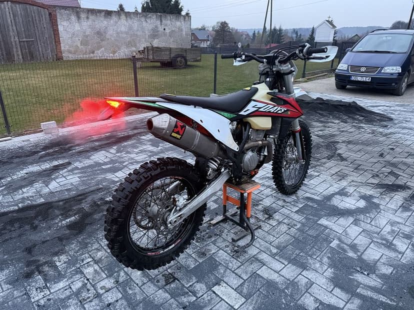 Ktm exc 350  zarejestrowany