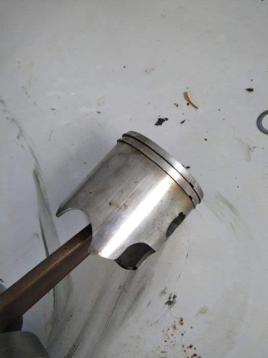 Wał korbowy tłok KTM SX EXC 250 300 rok 99