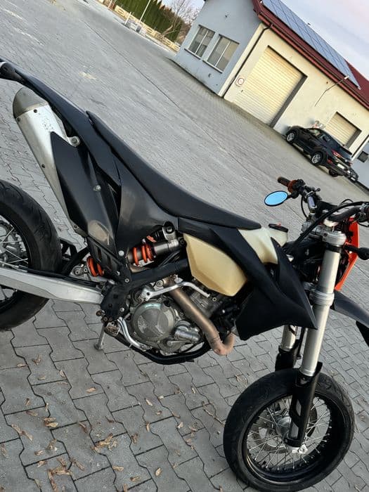KTM EXC 500 wtrysk 2012r Supermoto po remoncie husaberg husqvarna