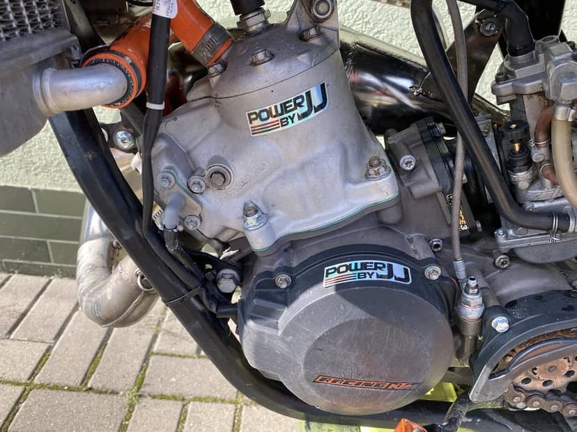 Supermoto/ cross ktm sx 150 po mega tuningu