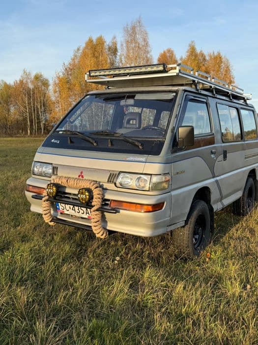 Mitsubishi L300 offroad camper 2.5td 4x4 reduktor 8-osobowy zamienie