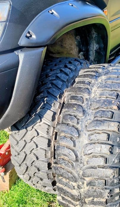 Koła nissan patrol 37" nankang ft9 jak nowe!!