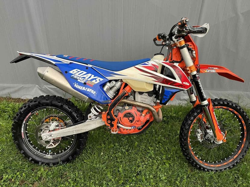 Ktm exc-f 250 six days zarejestrowany mozliwy transport