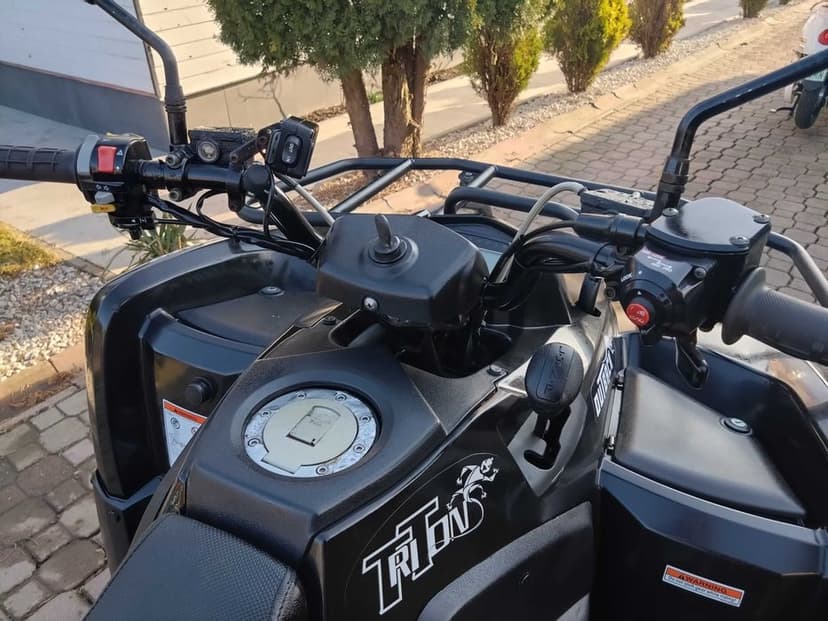 Access triton 400 4x4 wyciągarka hak dokumenty yamaha grizzly 350