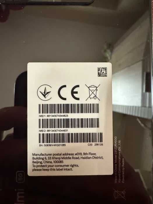 Redmi Note 13 Pro 5G - 8GB / 256GB - Midnight Black - Stan IDEALNY