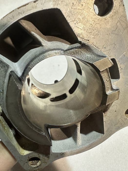 Cylinder Głowica Tłok komplet Yamaha YZ 80 OEM 1993 - 2001