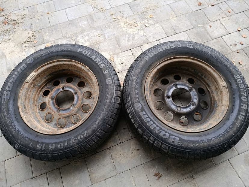 2 szt koła felgi suzuki jimny 5x139,7 5,5" 15" do przyczepy syrena żuk