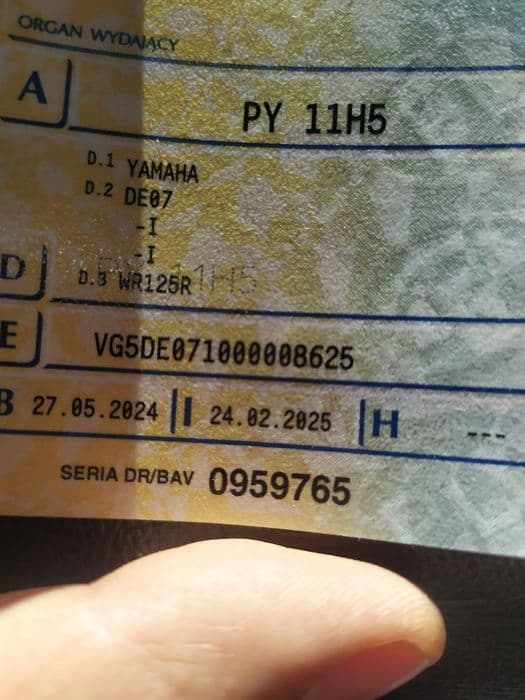 Yamaha wr 125 rok 2014 przebieg 27 tys, Poznań