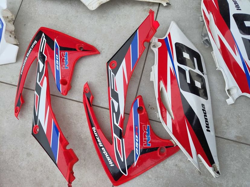 Honda Crf plastki osłony starter balanser kosz sprzęgło wiseco