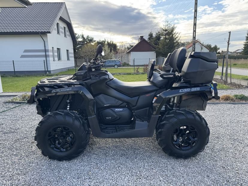 Can-Am Outlander XTP MAX 1000 cm³ – 2016 rok, tylko 3500 km, wyciągarka + kufer Bez ABS-U