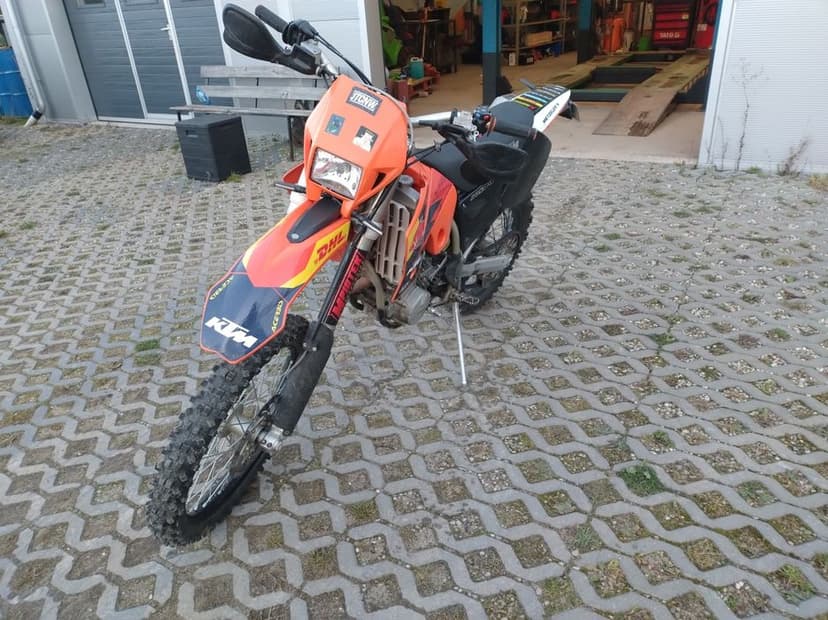 KTM 250F exc Racing, zarejestrowany