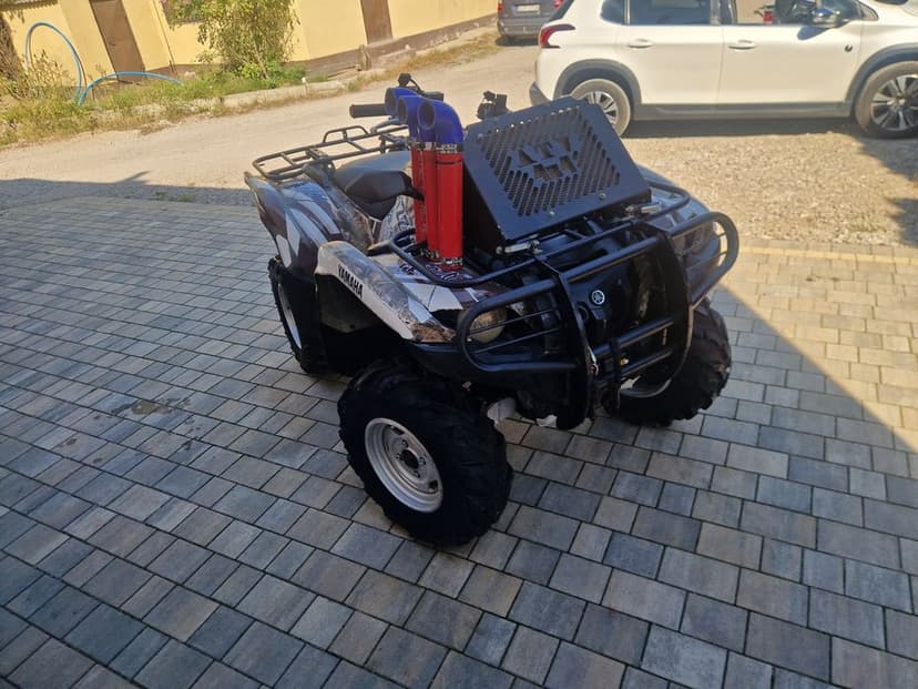 Yamaha grizzly 700 zarejestrowany