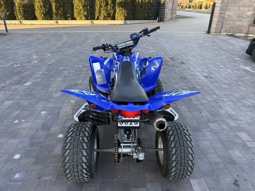 Yamaha raptor 350ccm, homologacja l7e, 2012r