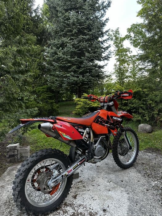 Ktm exc 525 rfs 2005 enduro cross 400 450
