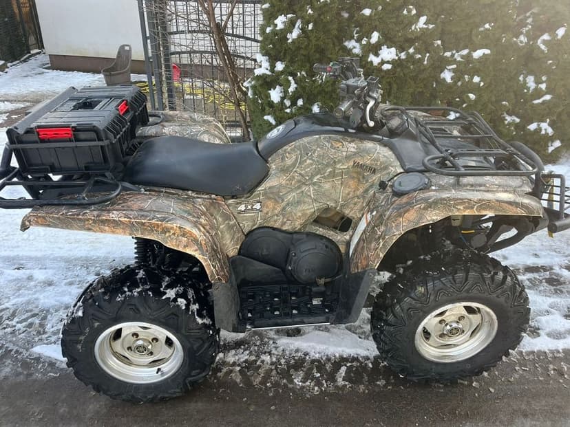 Yamaha Grizzly 550 Fi EPS 2008r.CAMO Homologacja Wyciągarka Doposażony