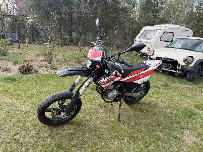 Beta lc125rr supermoto niski przebieg super stan