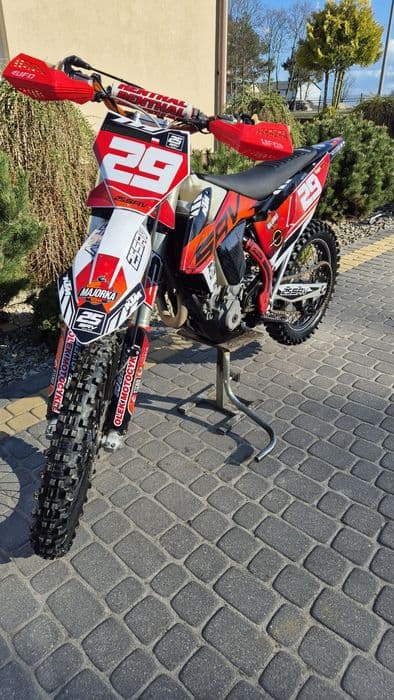 KTM XC 350F Ohlins Wentylator Światła  sx exc