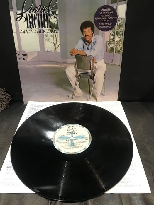 Lionel Richie Can’t Slow Down 83r. Motown Germany