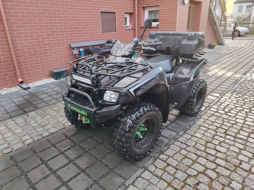 Quad Kawasaki brute force 650 KVF 4x4 homologacja