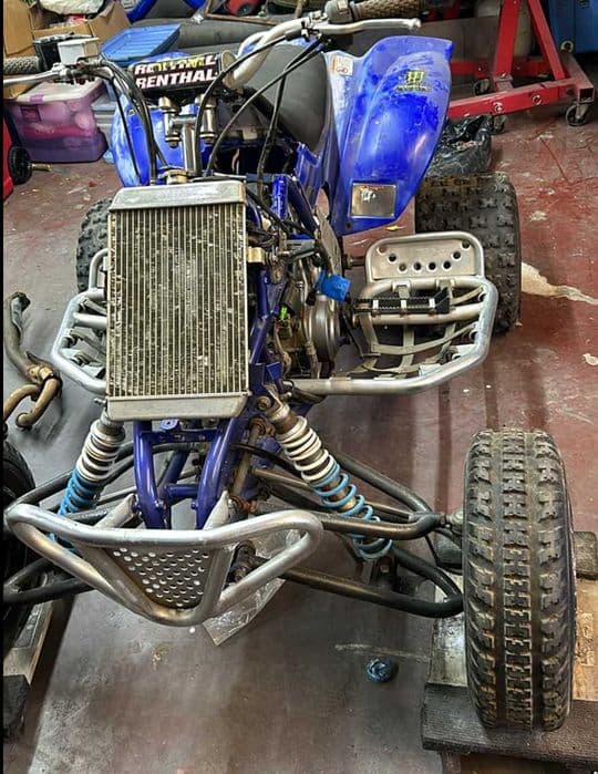 yamaha raptor 660 kartery glowica skrzynia gaznik rama wal kosz modul