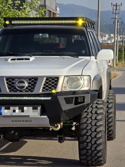 Zderzak przedni stalowy przód Offroad 4x4 Nissan Patrol Y61
