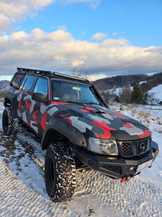 Nissan Patrol GU4 m57, 6hp - Serca z Bawarii, ARB, IOD, FOX