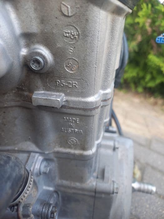 Ktm exc 450 silnik 2015 kolano wydechowe kopka instalacja set