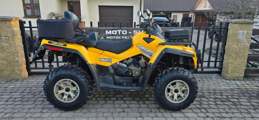 Quad Can Am Outlander 650 ! 4x4 ! LONG ! 2009r! Homologacja L7e 15Kw!