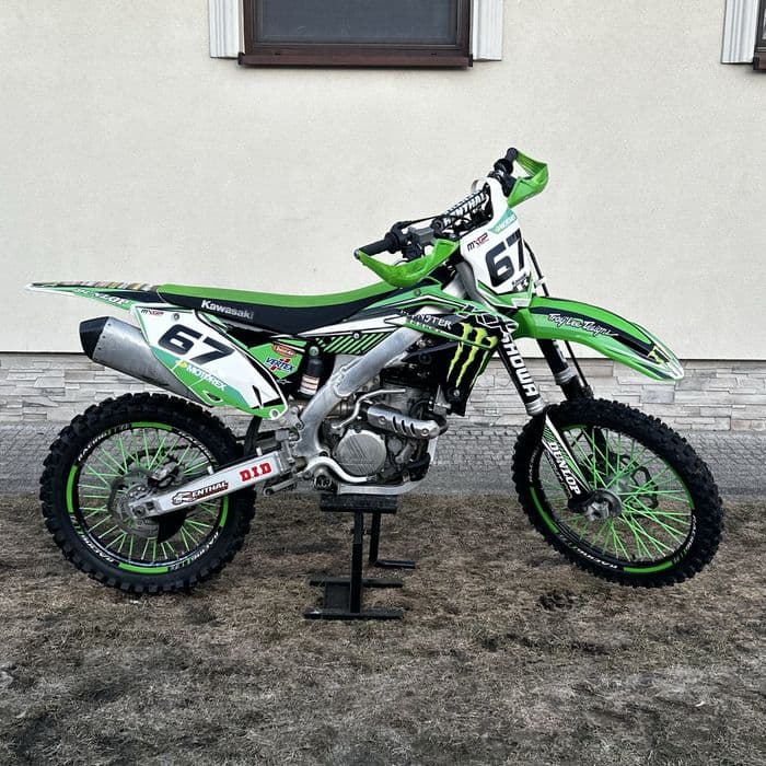 kawasaki kxf 250  2015R WTRYSK Podwójny Renthal Showa Zadbany