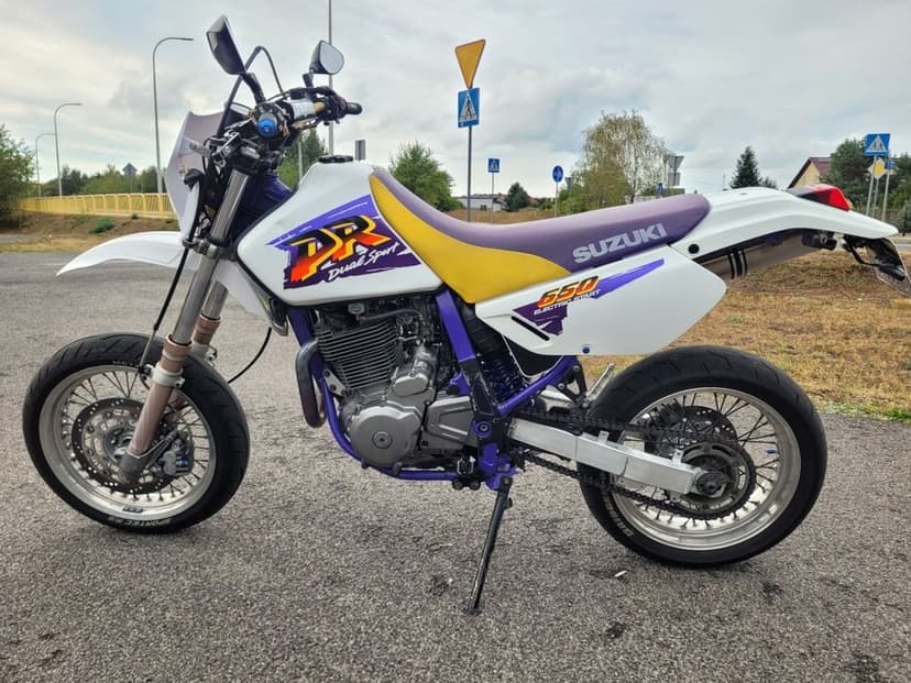 Suzuki dr 650 se supermoto sm A2