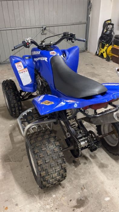Sprzedam yamaha raptor 350 swap cbr 600