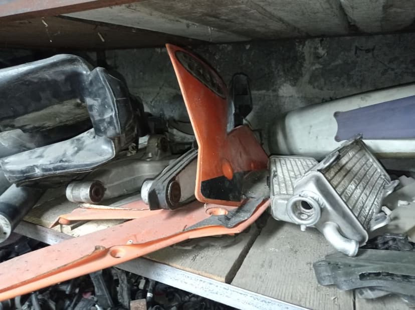 Ktm sx 125 sx125 exc części silnik lagi airbox chłodnica tryb owiewka