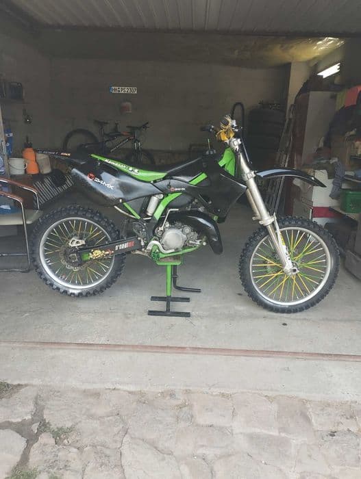 Kawasaki kx 125 po remoncie