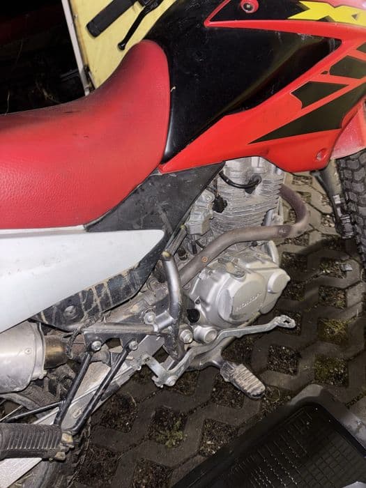 Motocykl Honda XR125L enduro cross homologacja 2007 zarejestrowany