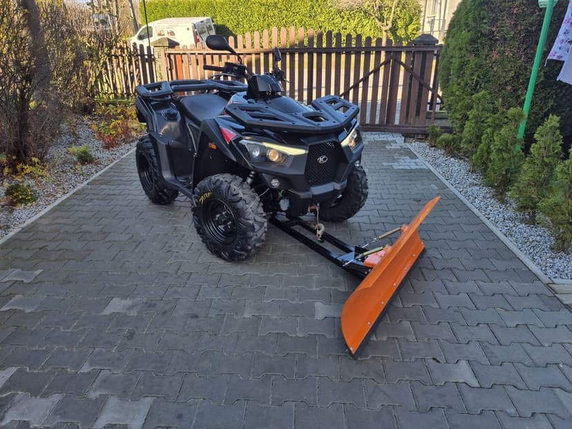Quad Kymco MXU 550 - 2020r. - 3500 km ! Pług ! Zarejestrowany!