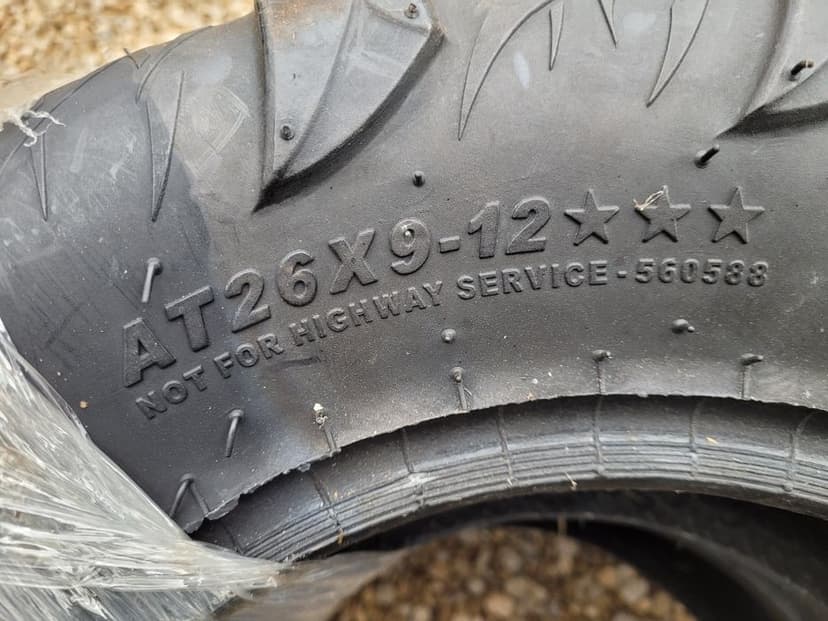 Opony ITP Mayhem 26x9-12 2 sztuki nowe nieużywane Yamaha Grizzly 660