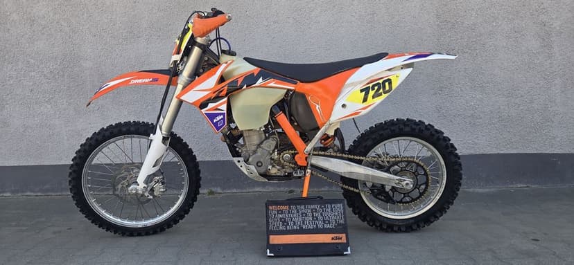 Ktm Excf 350 rok 2012 Super Stan 218 Mth Od Nowości Rozrusznik Płyta