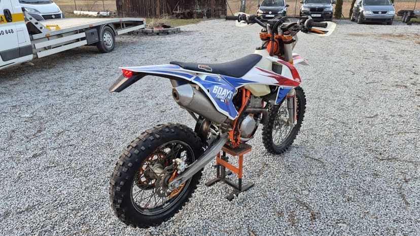 KTM EXC F250 sixdays France zarejestrowany
